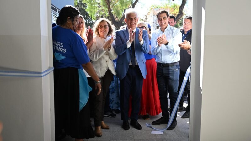 DE LA MANO DEL GOBERNADOR, EL CAPS ‘MALVINAS ARGENTINAS’ INAUGURÓ SU NUEVO SUM