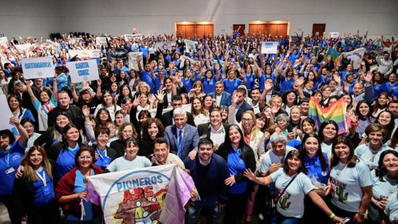 POGGI PARTICIPÓ DE LA APERTURA DE LA X CONVENCIÓN NACIONAL DE AGENTES SANITARIOS