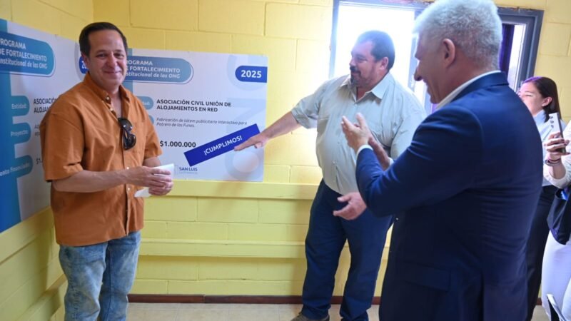 EL GOBIERNO BRINDÓ UNA JORNADA DE CAPACITACIÓN A ONG DE POTRERO DE LOS FUNES