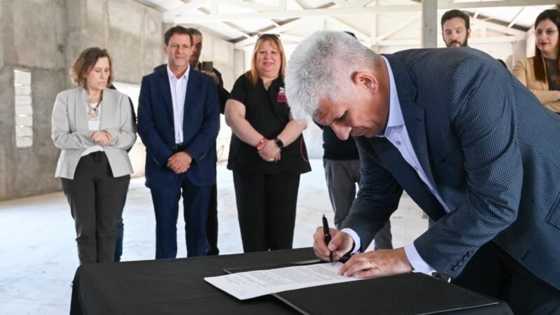 EL GOBIERNO RETOMÓ LA OBRA PARA FINALIZAR EL PRIMER CENTRO DE DESHABITUACIÓN DE LA PROVINCIA