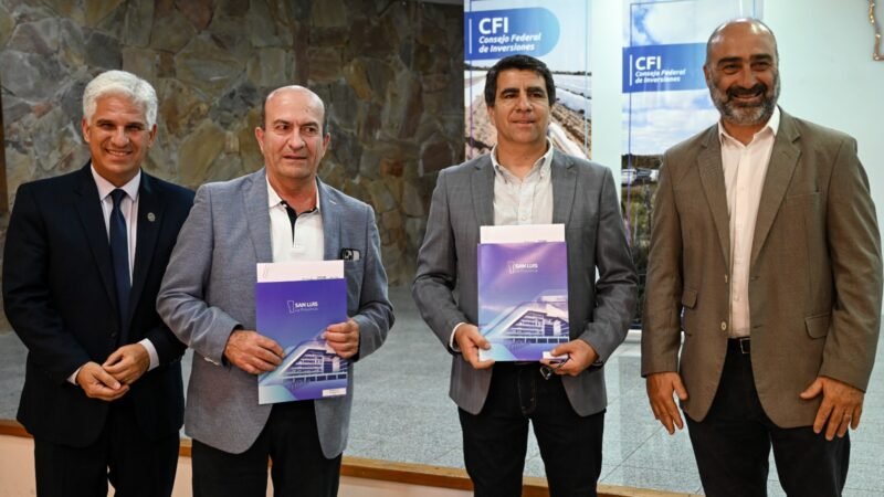 CON FONDOS DEL CFI, EL GOBIERNO ENTREGÓ MÁS FINANCIAMIENTOS A PYMES SANLUISEÑAS