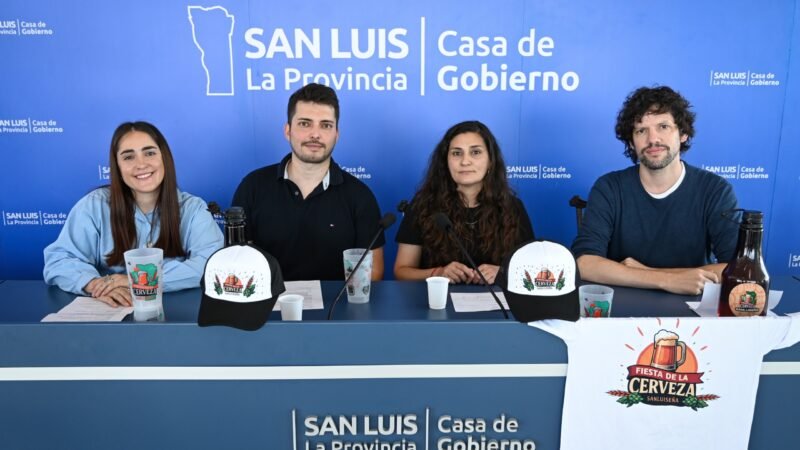 POTRERO SE PREPARA PARA RECIBIR LA 3ª EDICIÓN DE LA FIESTA DE LA CERVEZA