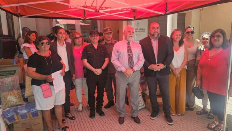 CON DINERO INCAUTADO DEL NARCOTRÁFICO, ENTREGARON ALIMENTOS A DOS COMEDORES DE VILLA MERCEDES