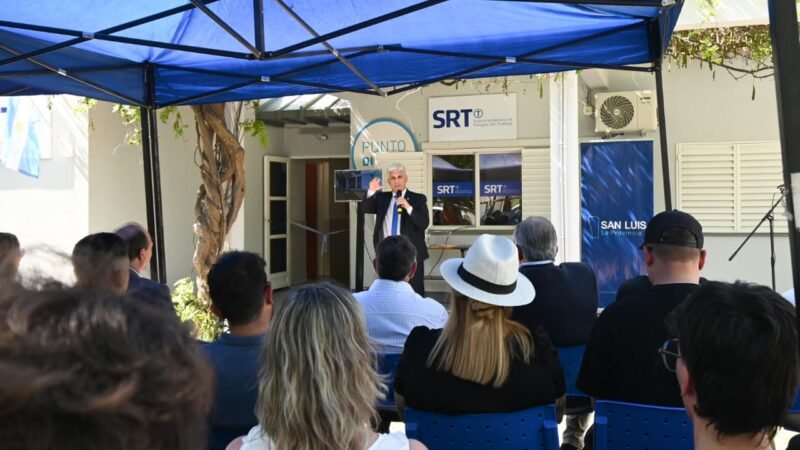 POGGI INAUGURÓ LA TERCERA OFICINA DE COMISIÓN MÉDICA DE LA SUPERINTENDENCIA DE RIESGOS DE TRABAJO