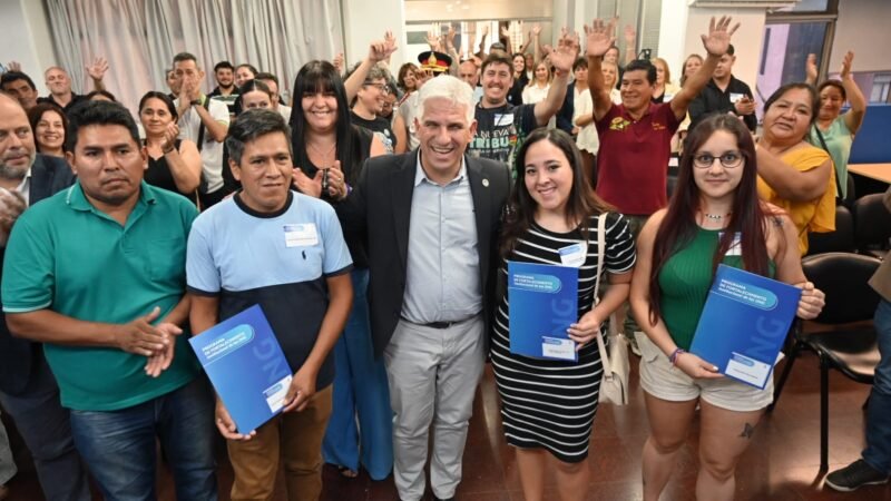 FORTALECIMIENTO INSTITUCIONAL: EL GOBIERNO FINANCIÓ PROYECTOS SOCIALES DE SIETE LOCALIDADES