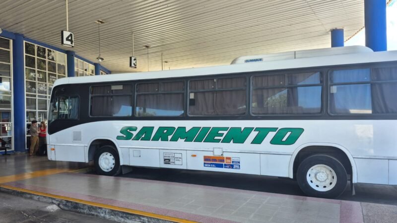 SE PUSO EN MARCHA EL SERVICIO DE TRANSPORTE QUE UNE VILLA DE MERLO Y VILLA DOLORES