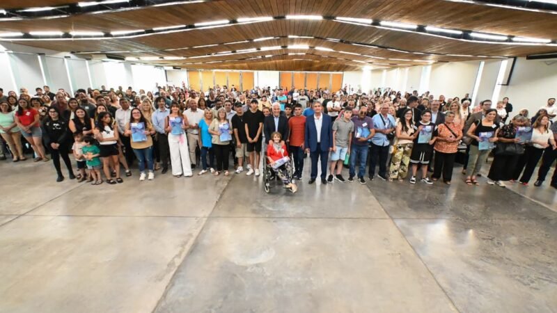 SAN LUIS CIERRA EL AÑO CON MÁS DE 6.000 ESCRITURAS ENTREGADAS EN LA SEGUNDA GESTIÓN DE POGGI