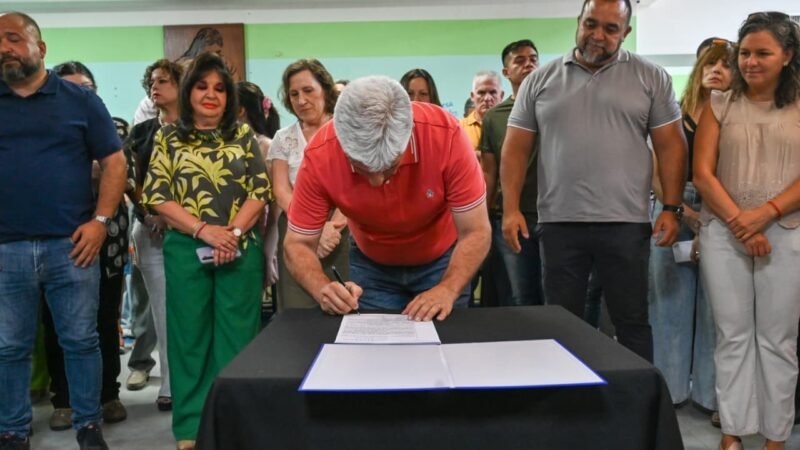 EL GOBIERNO PROVINCIAL AVANZA CON LA REFACCIÓN DEL POLICLÍNICO ‘JUAN DOMINGO PERÓN’