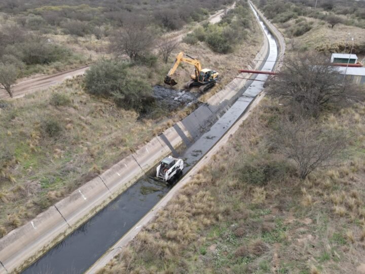 REALIZARÁN TAREAS DE MANTENIMIENTO EN EL CANAL PASO DE LAS CARRETAS
