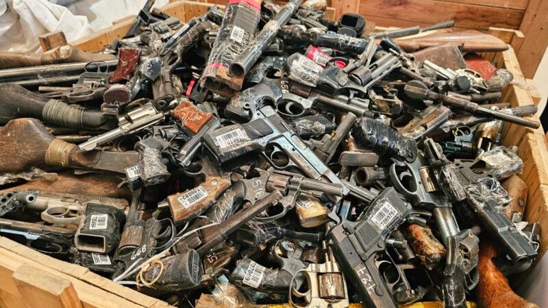 SAN LUIS VA A DESTRUIR POR PRIMERA VEZ ARMAS DE FUEGO SECUESTRADAS