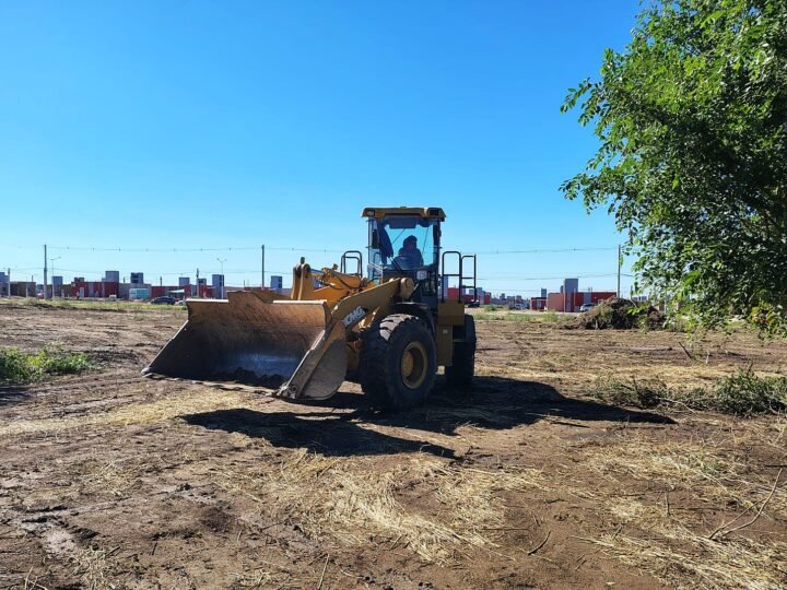 CON LA PREPARACIÓN DEL TERRENO, COMENZÓ LA CONSTRUCCIÓN DE 164 VIVIENDAS EN LA CAPITAL