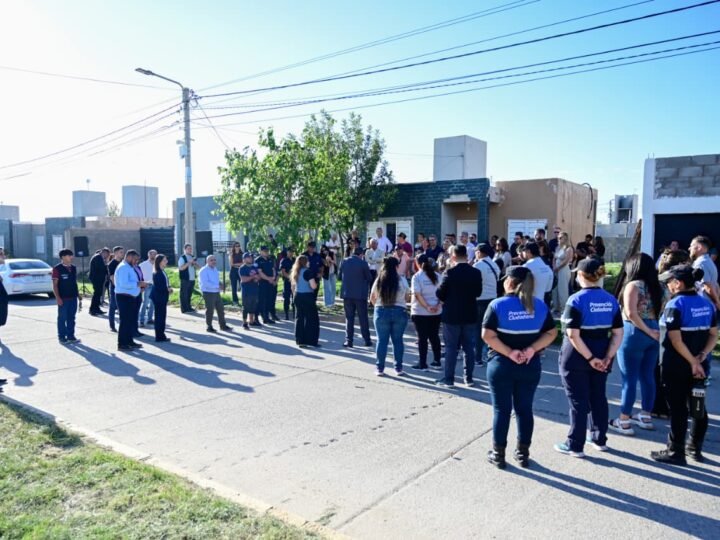 EL GOBIERNO FORTALECE LA SEGURIDAD EN EL BARRIO MIRADOR DEL PORTEZUELO