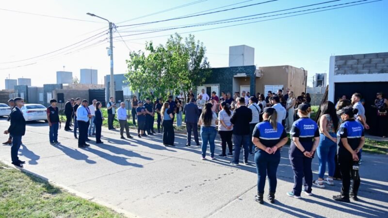 EL GOBIERNO FORTALECE LA SEGURIDAD EN EL BARRIO MIRADOR DEL PORTEZUELO