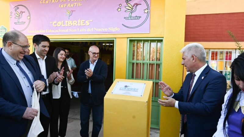 EL CDI ‘COLIBRÍES’ TUVO SU INAUGURACIÓN FORMAL JUNTO AL GOBERNADOR