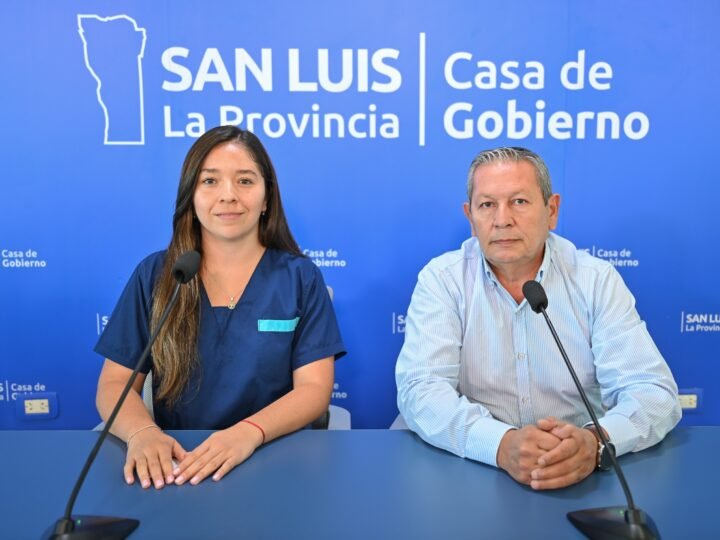 ANUNCIARON EL INICIO DE LA CAMPAÑA DE VACUNACIÓN ANTIGRIPAL EN SAN LUIS