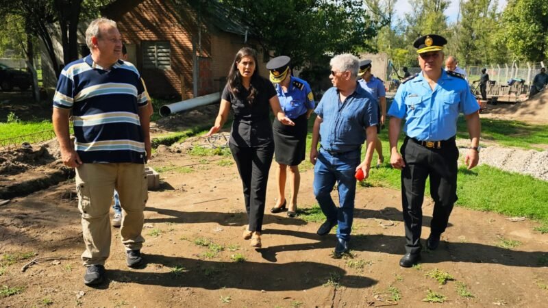 AVANZA LA CONSTRUCCIÓN DE LA NUEVA COMISARÍA 8° EN VILLA MERCEDES