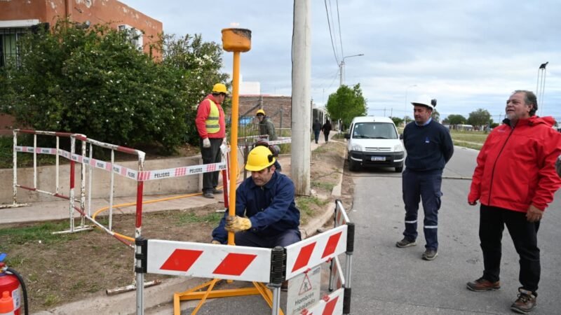 LA RED DE GAS NATURAL SE EXTENDIÓ A OTROS 408 HOGARES DEL BARRIO SERRANÍAS PUNTANAS