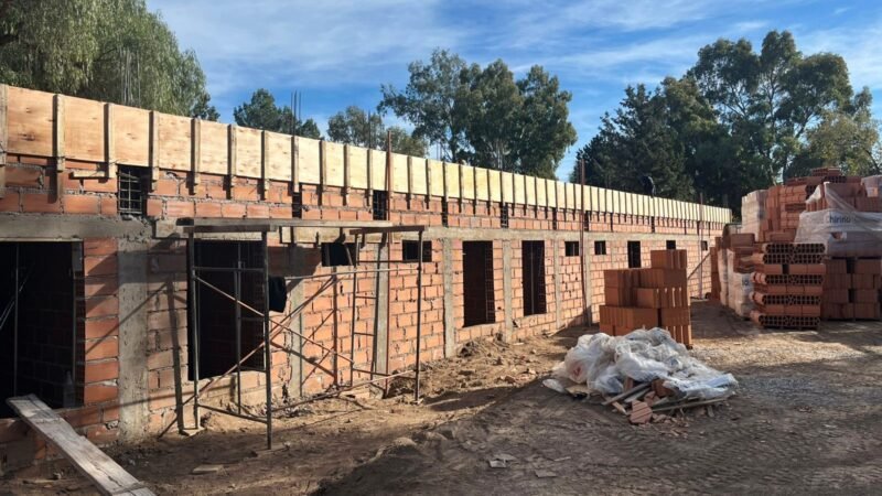 AVANZA LA OBRA DE AMPLIACIÓN DEL HOSPITAL DE SALUD MENTAL