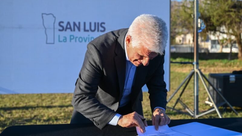 POGGI LLAMÓ A LICITACIÓN PARA TRANSFORMAR EL ACCESO A VILLA DE MERLO SOBRE LA RUTA PROVINCIAL N°1