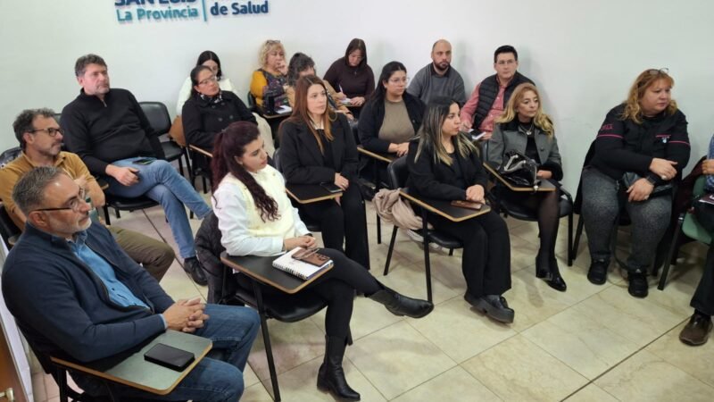 CONCLUYÓ LA CAPACITACIÓN EN SALUD MENTAL PARA PROFESIONALES DE LAS ZONAS SANITARIAS 1 Y 2