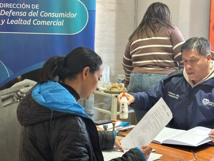 DEFENSA DEL CONSUMIDOR DESPLEGÓ UN OPERATIVO INTEGRAL EN SAN FRANCISCO DEL MONTE DE ORO