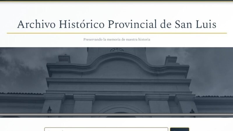 EL ARCHIVO HISTÓRICO PROVINCIAL ESTÁ A UN CLIC DE DISTANCIA