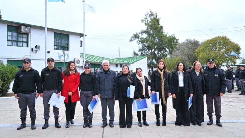 EN EL ANIVERSARIO DEL SERVICIO PENITENCIARIO, POGGI ANUNCIÓ MÁS INVERSIÓN, EDUCACIÓN Y EQUIPAMIENTO