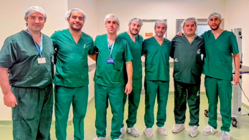 REALIZARON POR PRIMERA VEZ TRES CIRUGÍAS DE ENDOSCOPÍAS DE COLUMNA