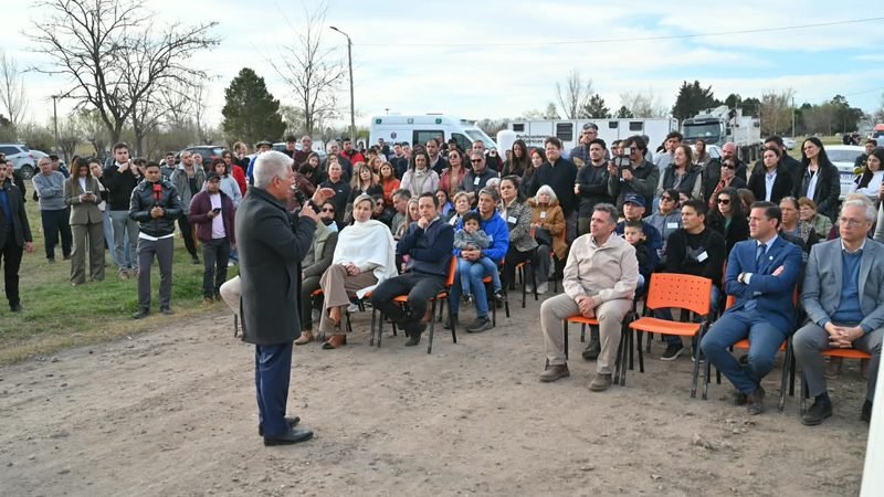 UNA NUEVA OBRA HÍDRICA REFORZARÁ EL ABASTECIMIENTO DE AGUA EN CONCARÁN