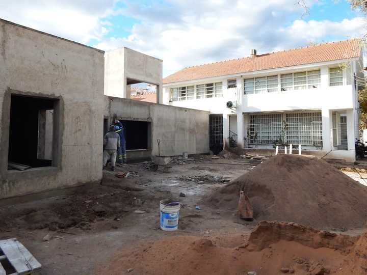 EL HOSPITAL DE SALUD MENTAL CONSOLIDA SUS FACHADAS Y SUMA AVANCES EN LOS ESPACIOS INTERIORES 