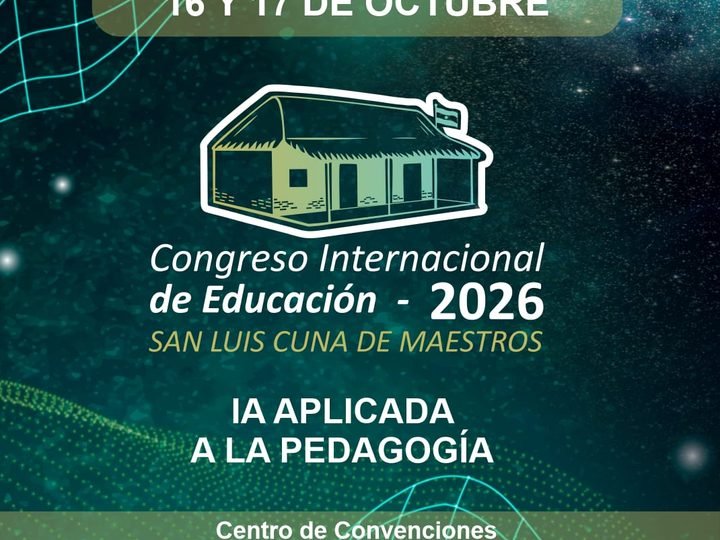 ESTE MARTES HABILITARÁN LAS INSCRIPCIONES PARA EL CONGRESO INTERNACIONAL DE EDUCACIÓN