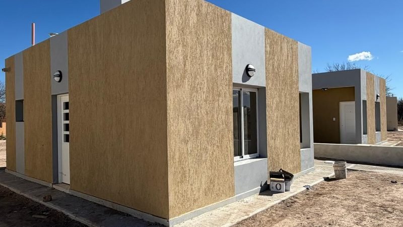 LAS VIVIENDAS DE TALITA, LA CALERA, ZANJITAS Y SAN GERÓNIMO TRANSITAN LAS ETAPAS FINALES DE OBRA