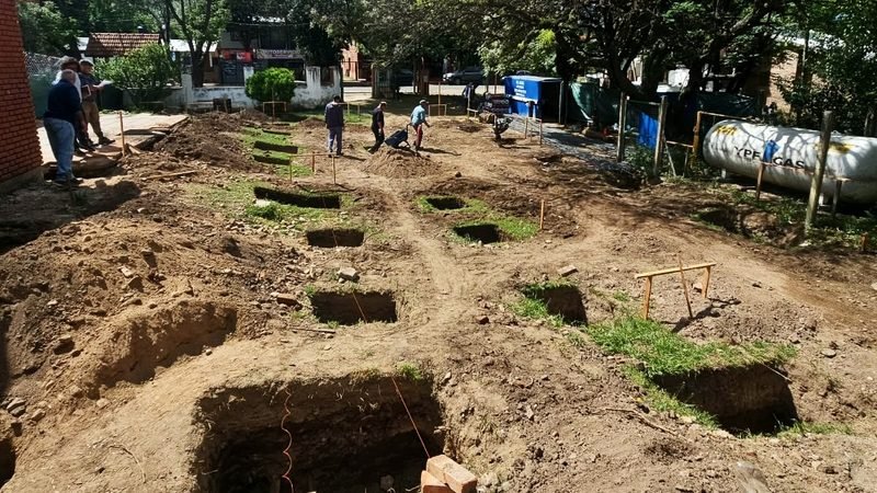 EL GOBIERNO PROVINCIAL INICIÓ LA AMPLIACIÓN DE LA ESCUELA N°288 DE LA VILLA DE MERLO
