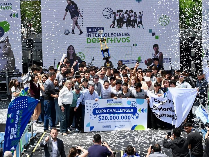 POGGI CERRÓ LOS INTERCOLEGIALES DEPORTIVOS 2026, MARCADOS POR LA PARTICIPACIÓN DE 70 MIL ESTUDIANTES