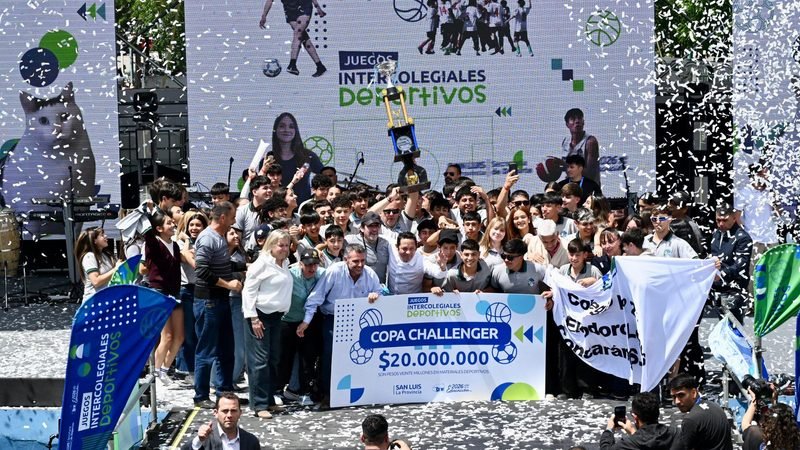 POGGI CERRÓ LOS INTERCOLEGIALES DEPORTIVOS 2026, MARCADOS POR LA PARTICIPACIÓN DE 70 MIL ESTUDIANTES
